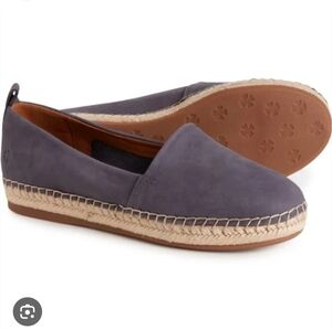 Lucky Brand Loretto gray Suede Espadrilles. Sz. 8.5 Worn Once Indoors